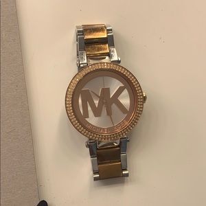 Michael Kors rose gold watch!